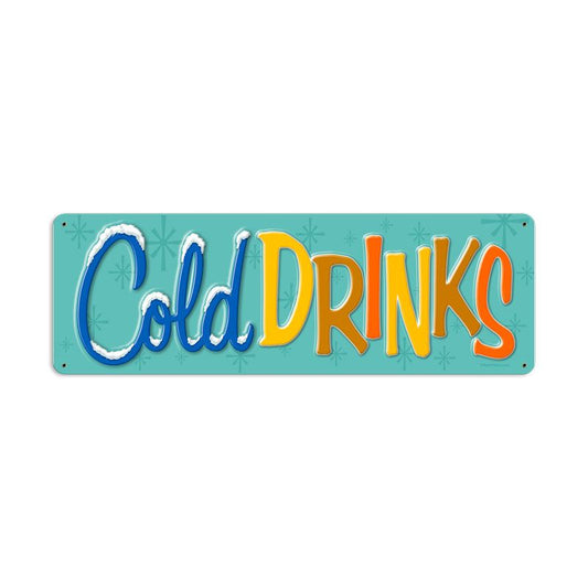 Cold Drinks Vintage Sign