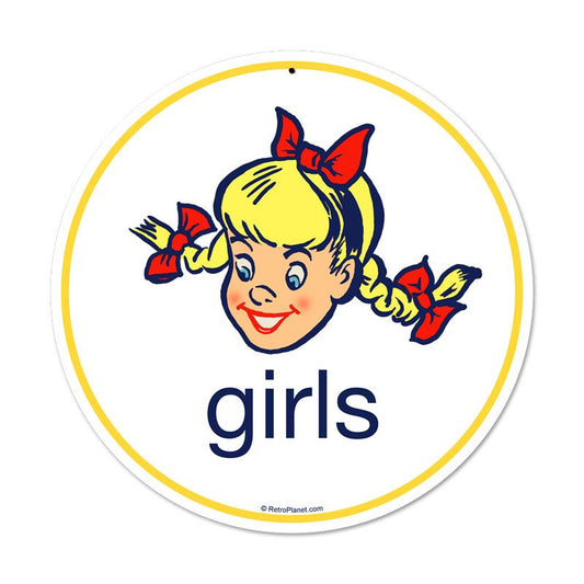 Girls Vintage Sign