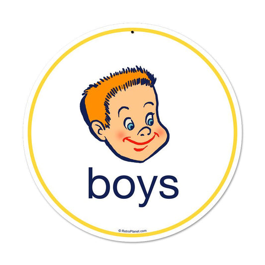 Boys Vintage Sign