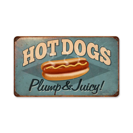 Hot Dogs Vintage Sign