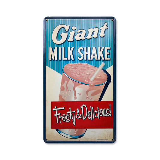 Milk Shake Vintage Sign