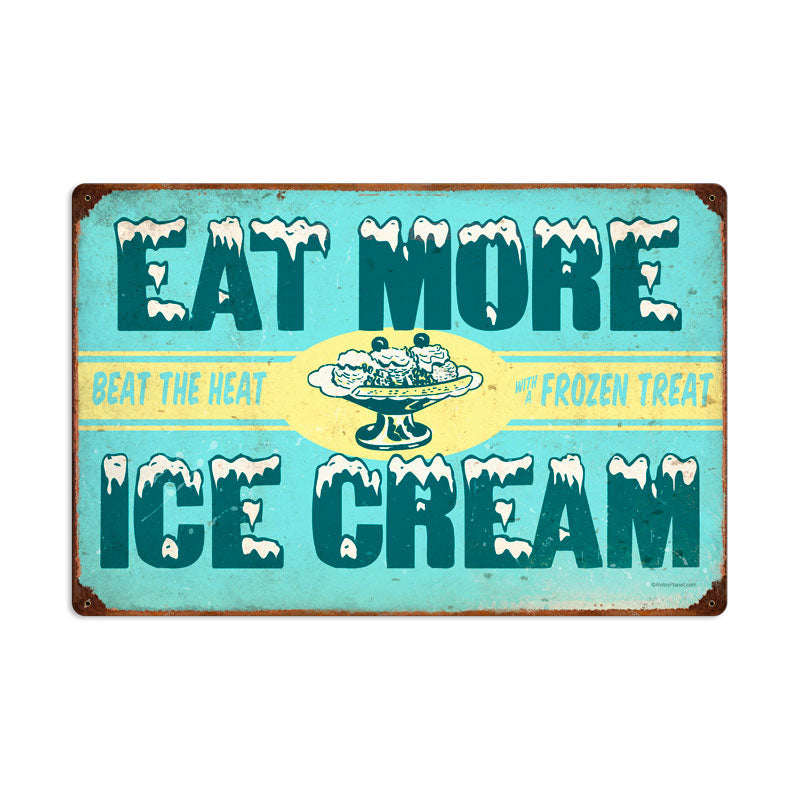 Ice Cream Vintage Sign