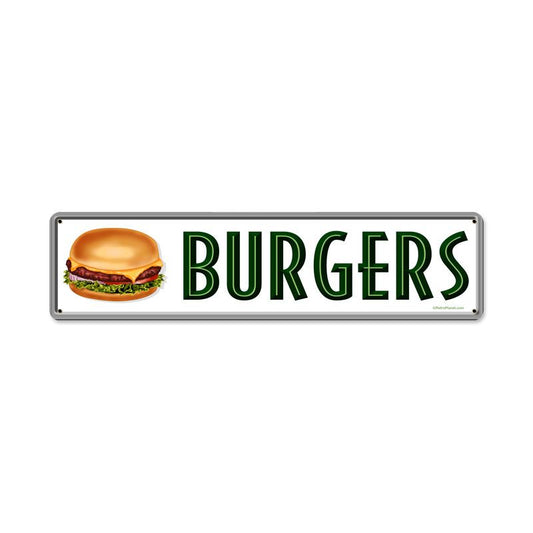 Burgers Vintage Sign