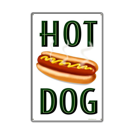 Hot Dogs Vintage Sign