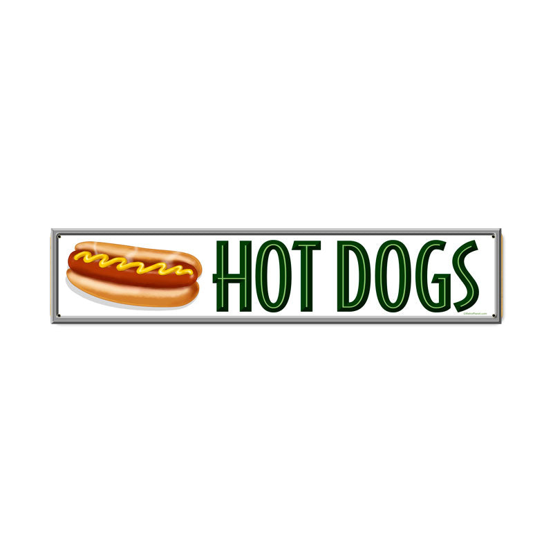 Hot Dogs Vintage Sign