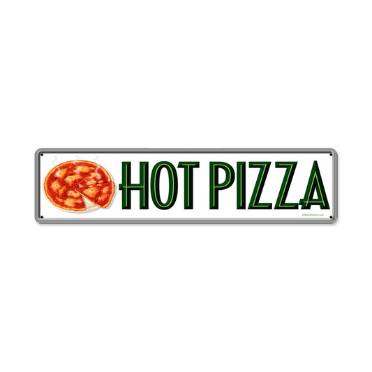 Hot Pizza Vintage Sign