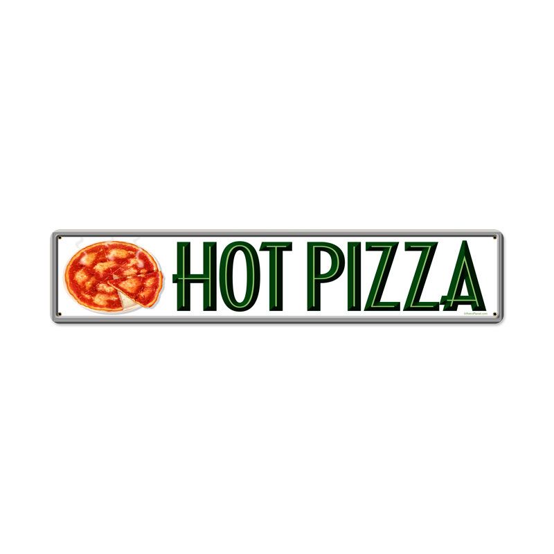 Hot Pizza Vintage Sign