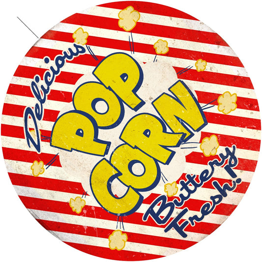 Popcorn Vintage Sign