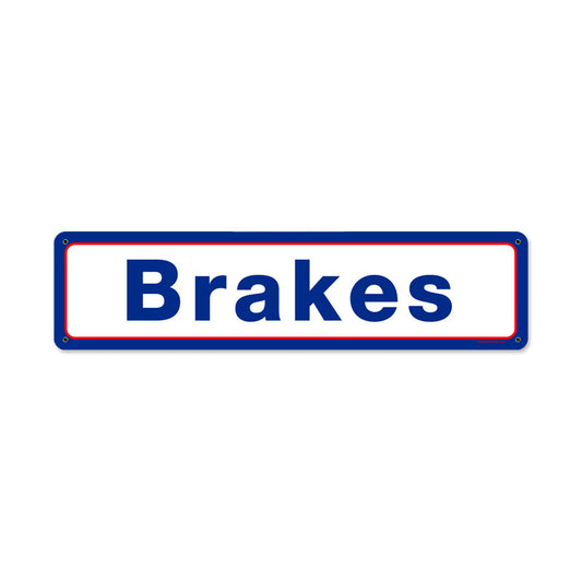 Mobil Brakes Vintage Sign