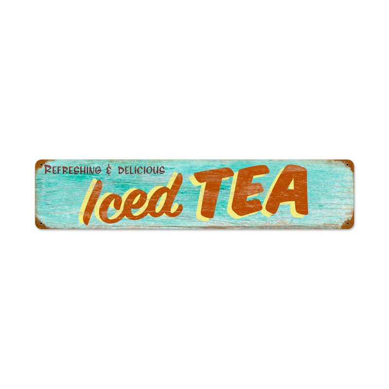 Iced Tea Vintage Sign
