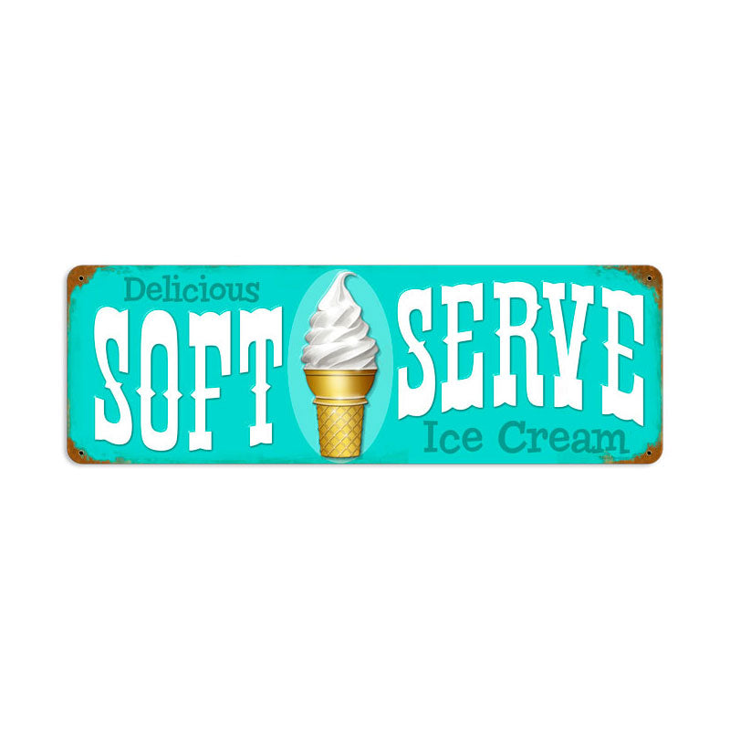 Soft Serve Vintage Sign