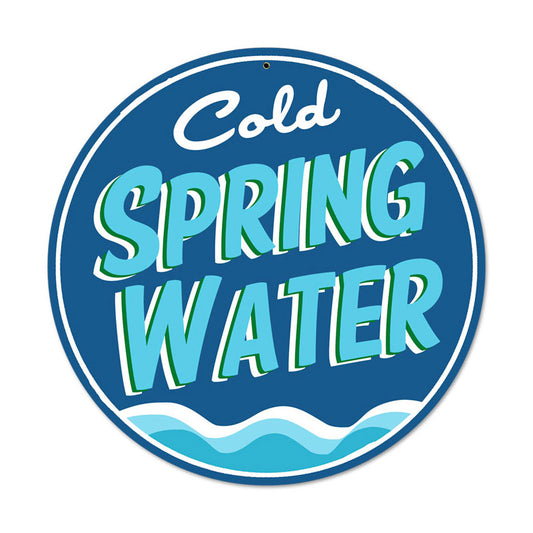 Cold Spring Water Vintage Sign