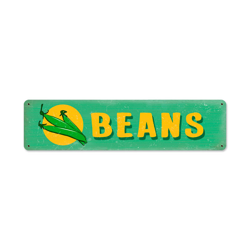 Beans Vintage Sign