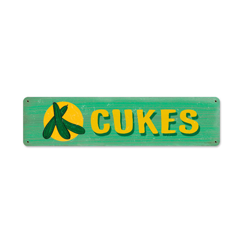 Cukes Vintage Sign