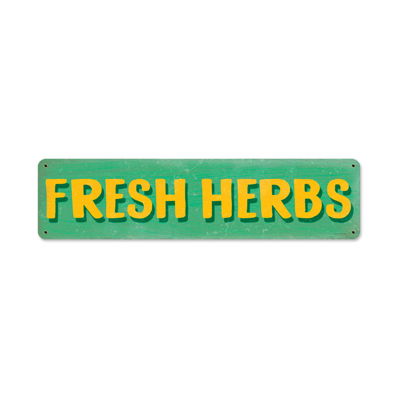 Fresh Herbs Vintage Sign