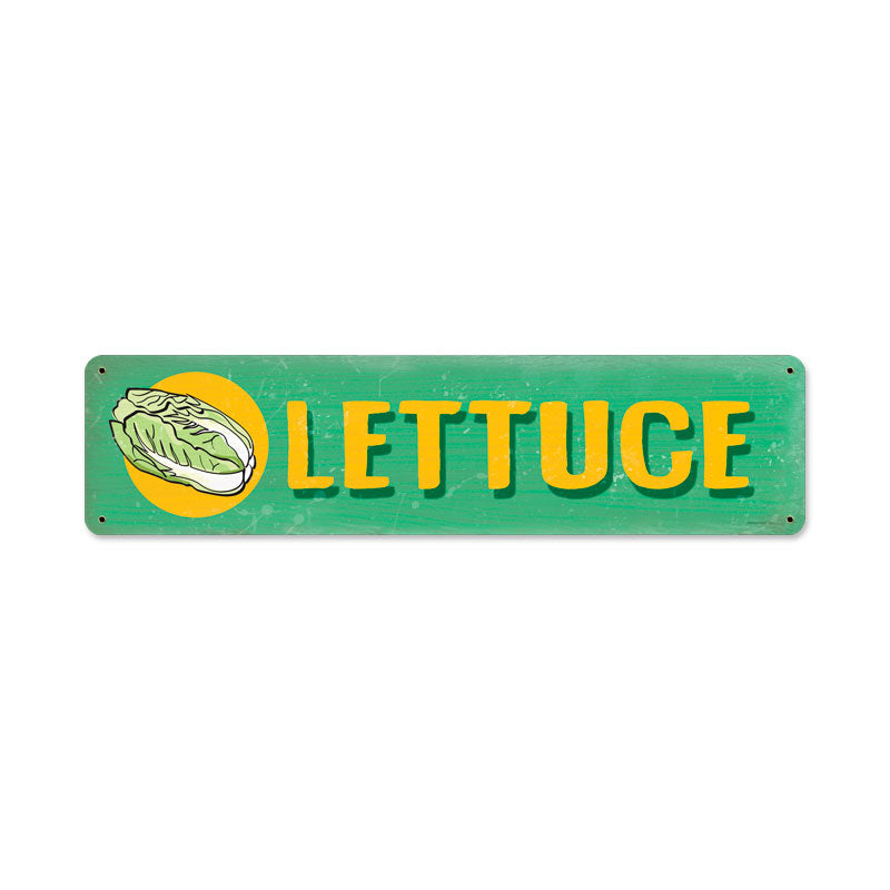 Lettuce Vintage Sign