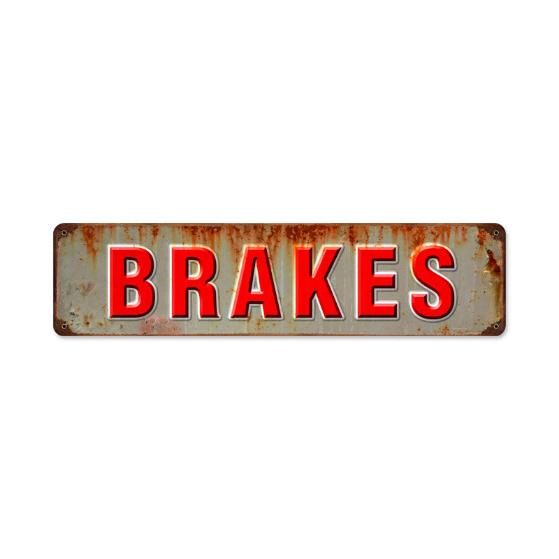 Brakes Vintage Sign