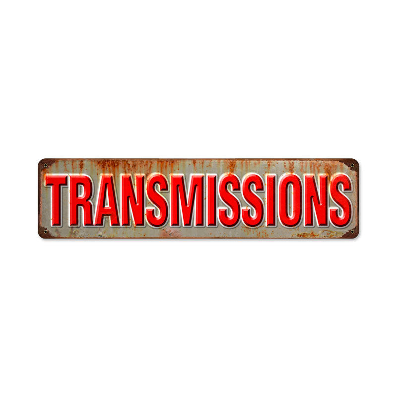 Transmissions Vintage Sign