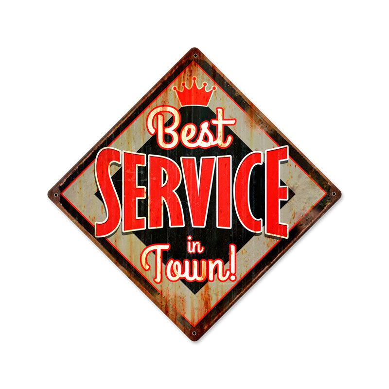 Best Service Vintage Sign