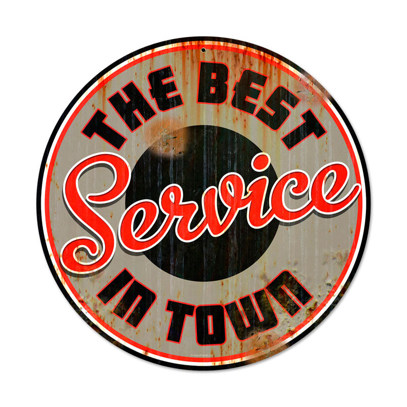 Best Service Vintage Sign