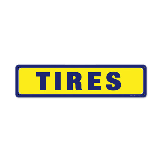 Tires Vintage Sign