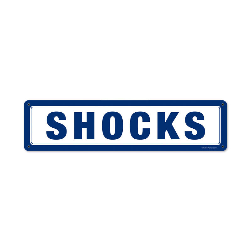 Shocks Vintage Sign