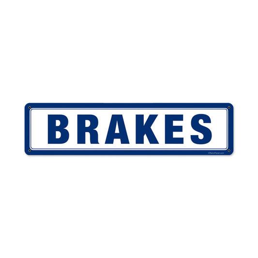 Brakes Vintage Sign