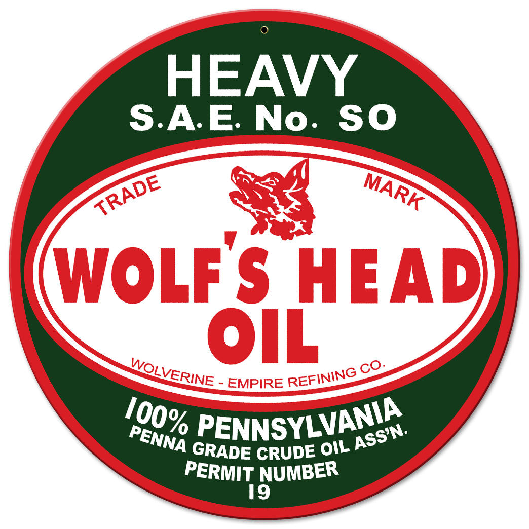 RR684 - WOLFS HEAD 14IN ROUND