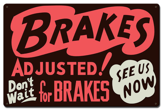 RR713 - BRAKES ADJUSTED