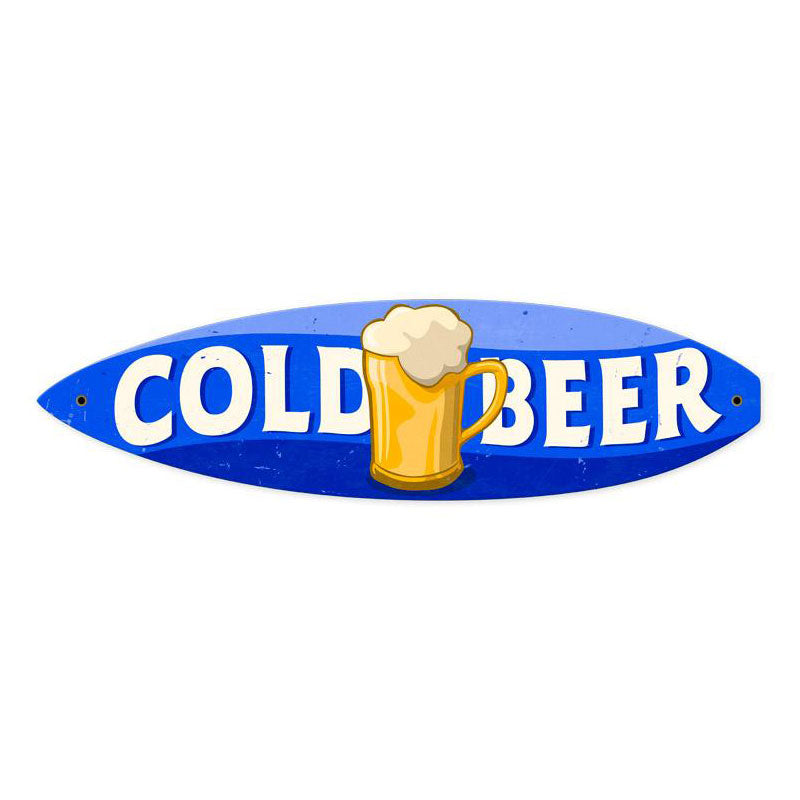 Cold Beer Vintage Sign