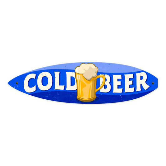 Cold Beer Vintage Sign