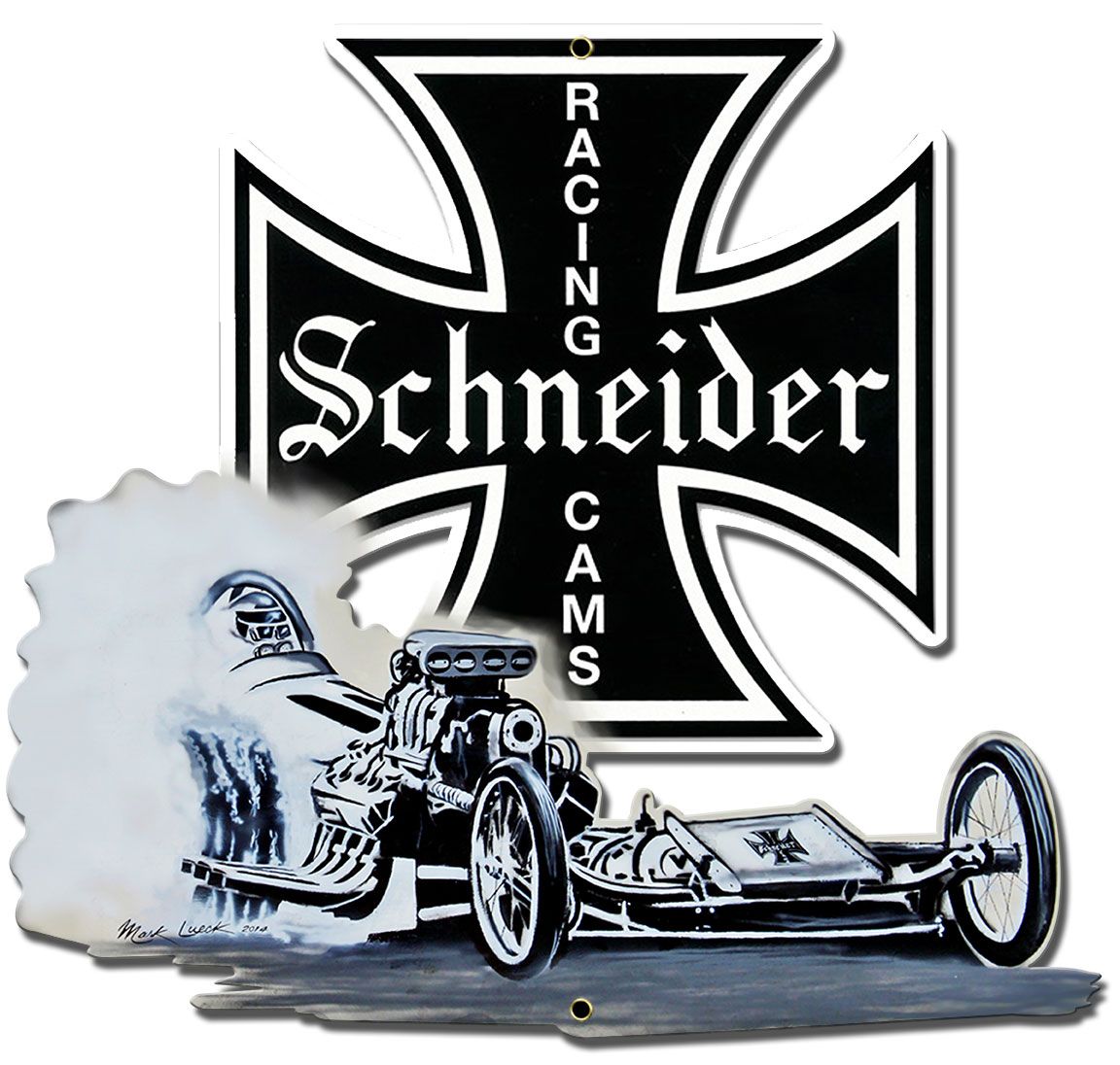 Schneider Racing Vintage Sign