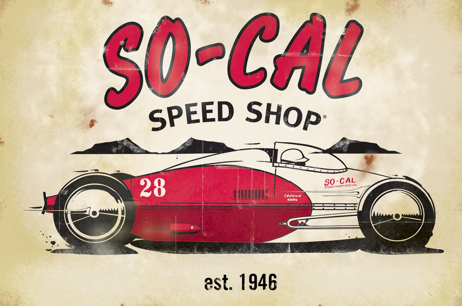 SCSS014 - SO CAL SPEED SHOP EST 1946
