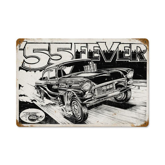 55 Fever Vintage Sign