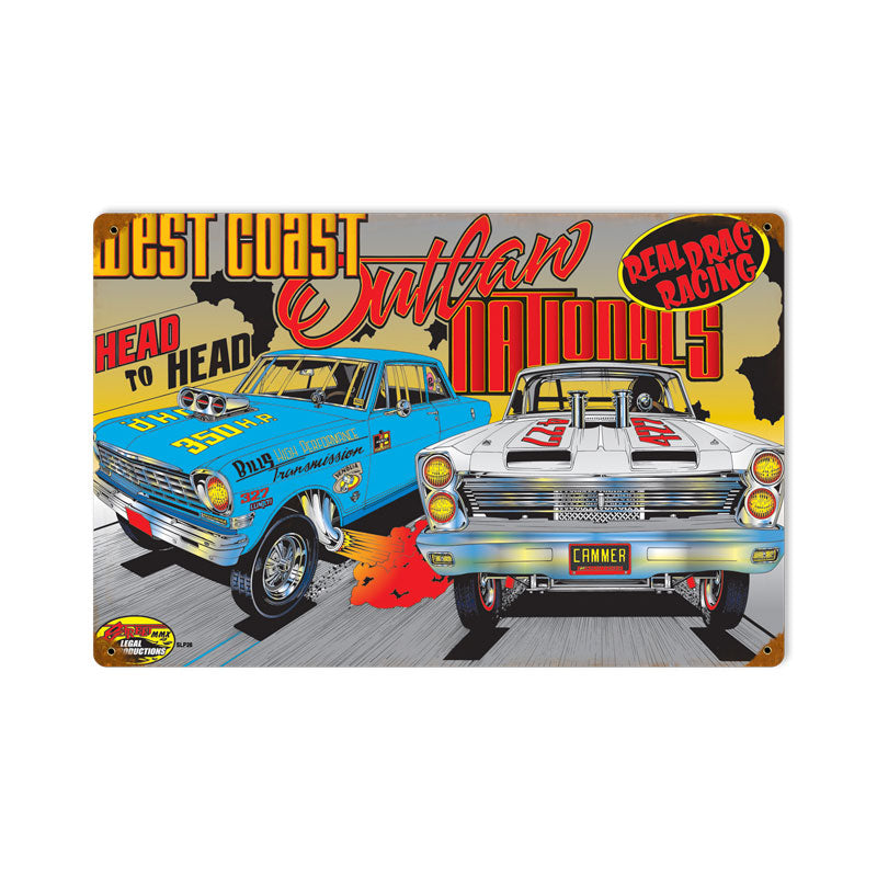 West Coast Outlaw Vintage Sign