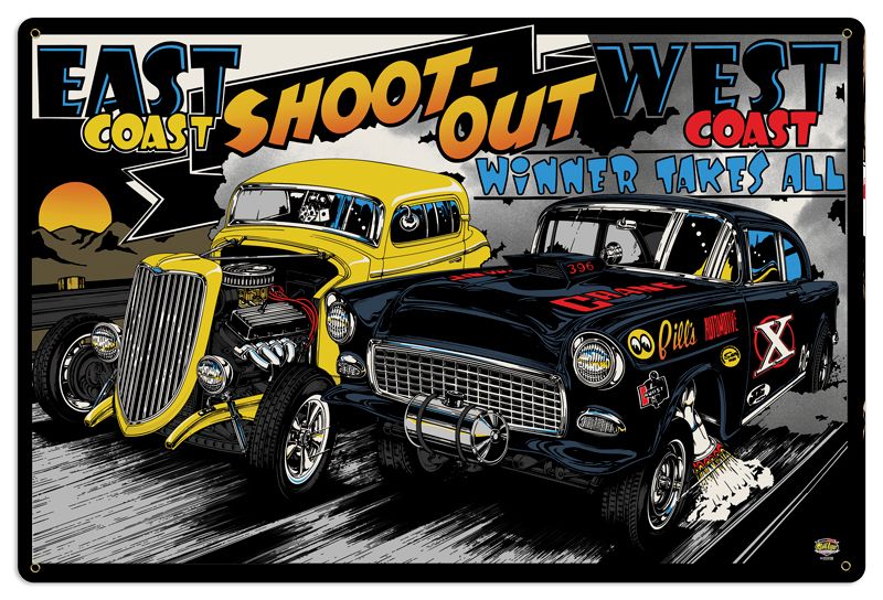 EAST COAST WEST COAST SHOOT OUT