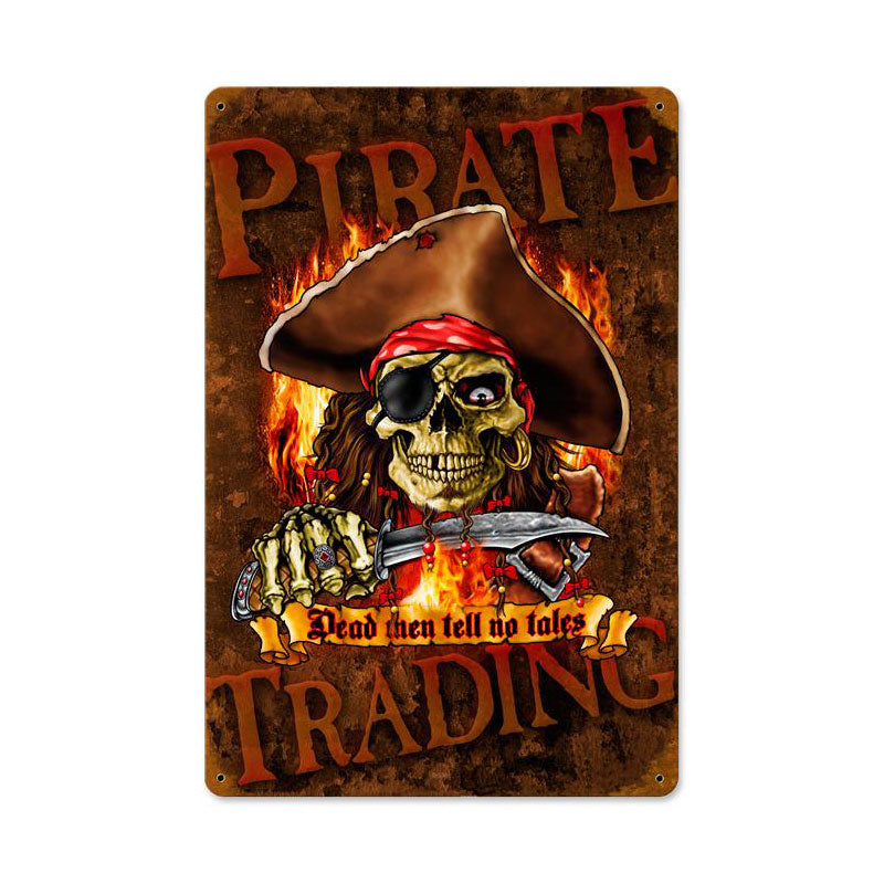 Pirate Cut Vintage Sign