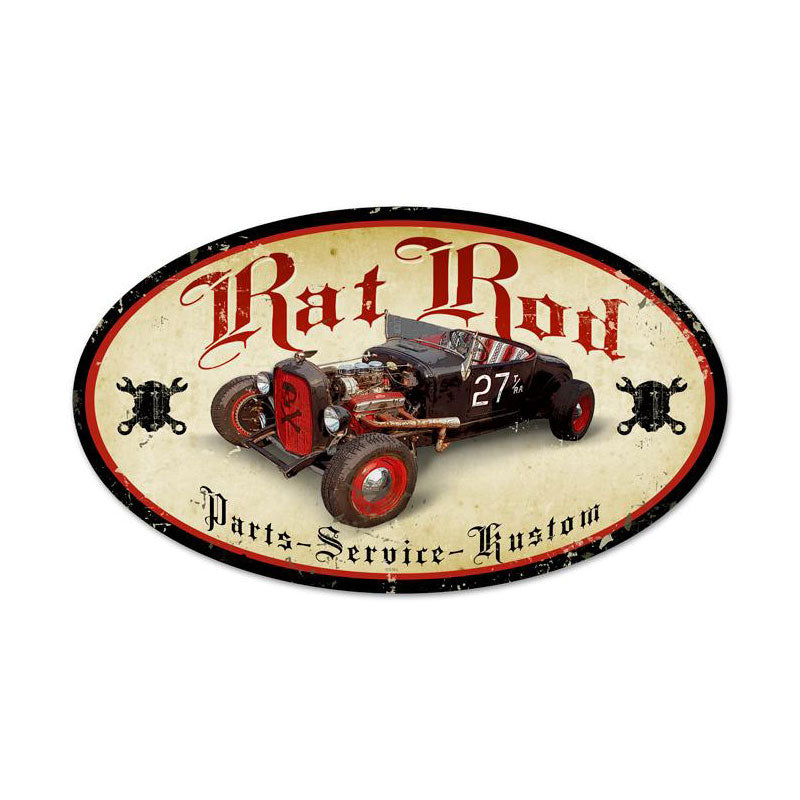 Rat Rod Vintage Sign