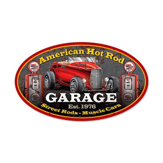 American Hot Rod Vintage Sign