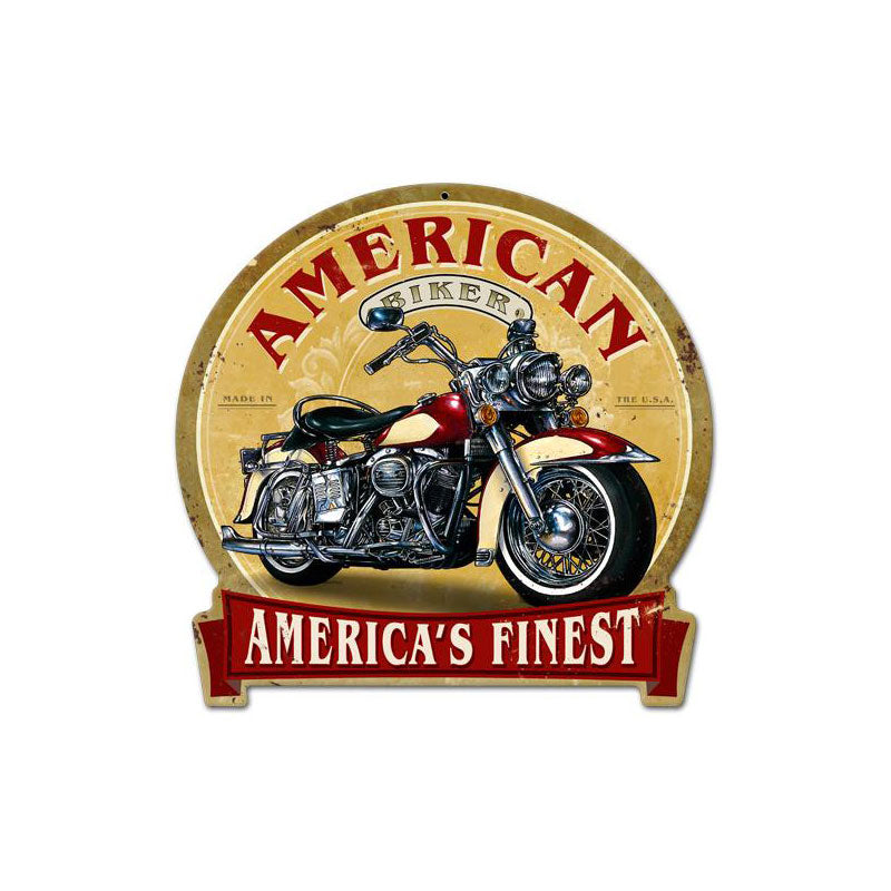 American Biker Vintage Sign