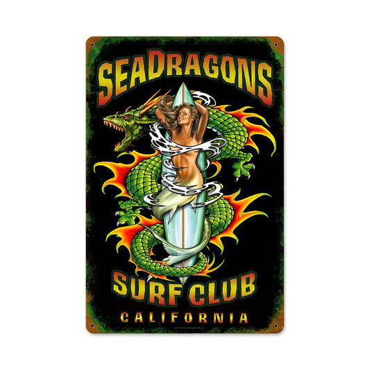 Sea Dragon Vintage Sign