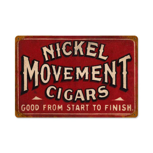 Nickel Cigars Vintage Sign