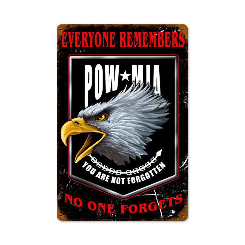 Pow Mia Vintage Sign