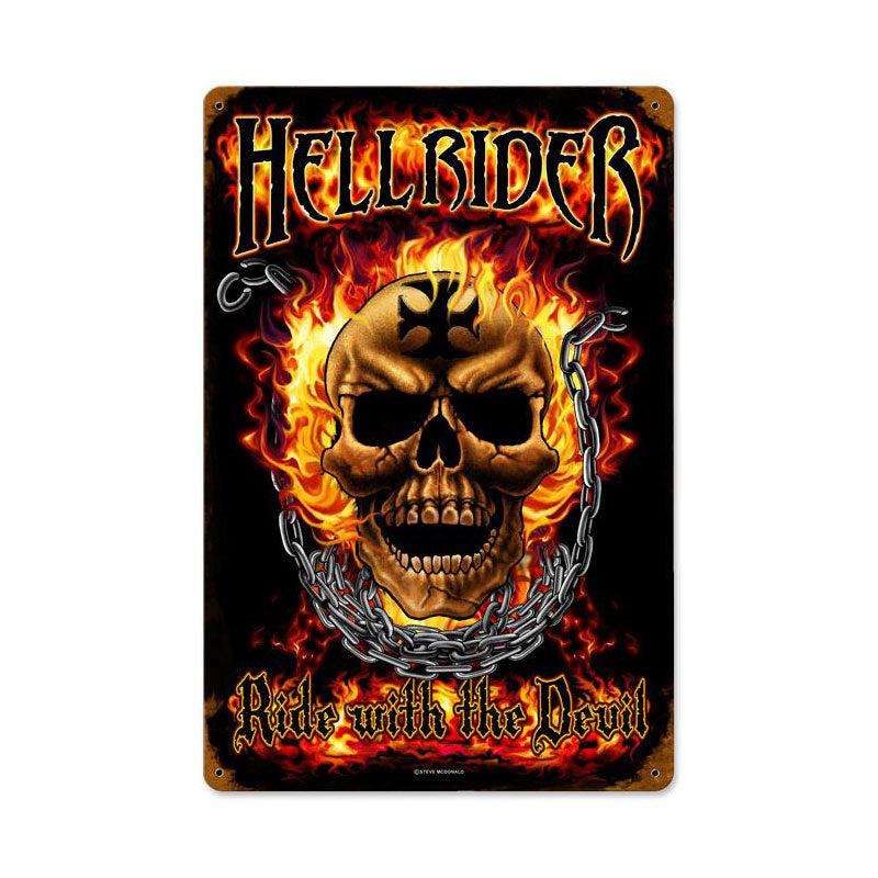 Hellrider Vintage Sign