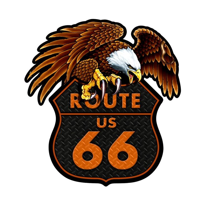 Route 66 Eagle Vintage Sign