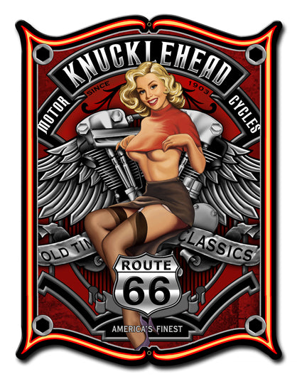 Knucklehead Vintage Sign