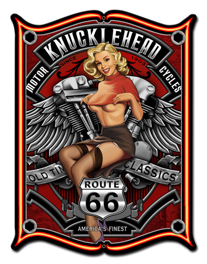 Knucklehead Vintage Sign