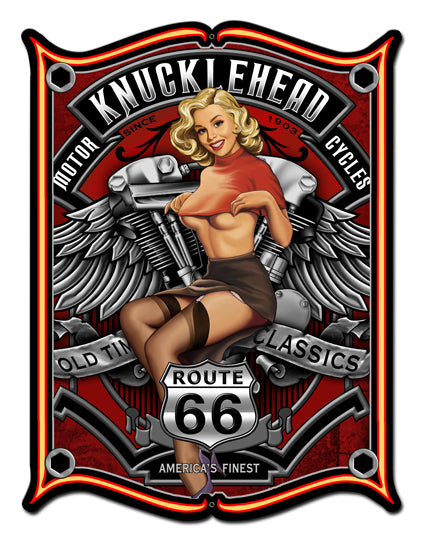 Knucklehead Vintage Sign