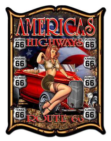 America's Highways Vintage Sign