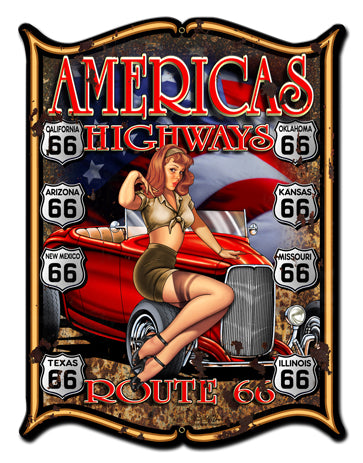 America's Highways Vintage Sign